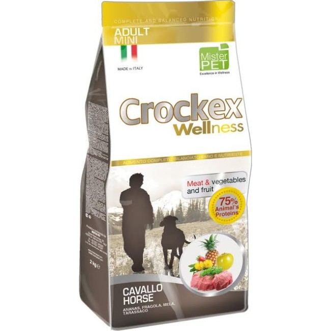 CROCKEX WELLNESS CAVALLO E RISO MINI ADULT