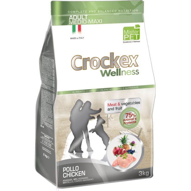 CROCKEX WELLNESS  POLLO E RISO  ALL BREEDS