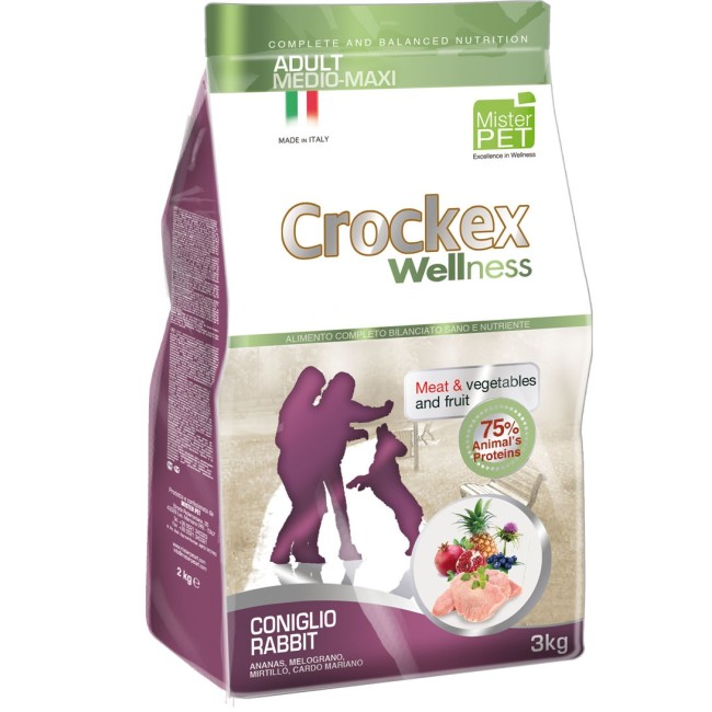 CROCKEX WELLNESS CONIGLIO E RISO ALL BREEDS