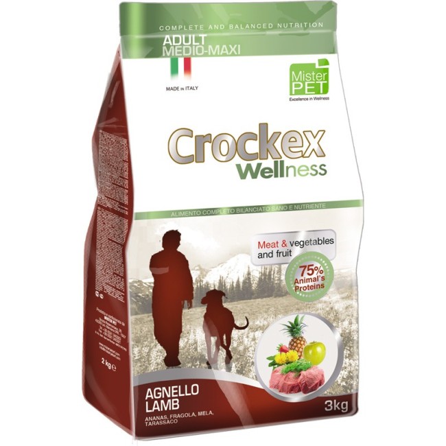CROCKEX WELLNESS AGNELLO E RISO MEDIUM E MAXI