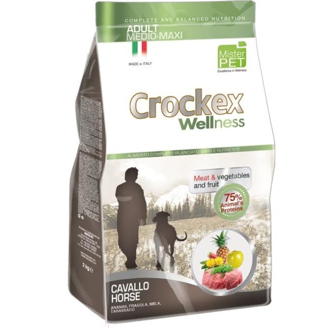 CROCKEX WELLNESS CAVALLO E RISO MEDIUM MAXI