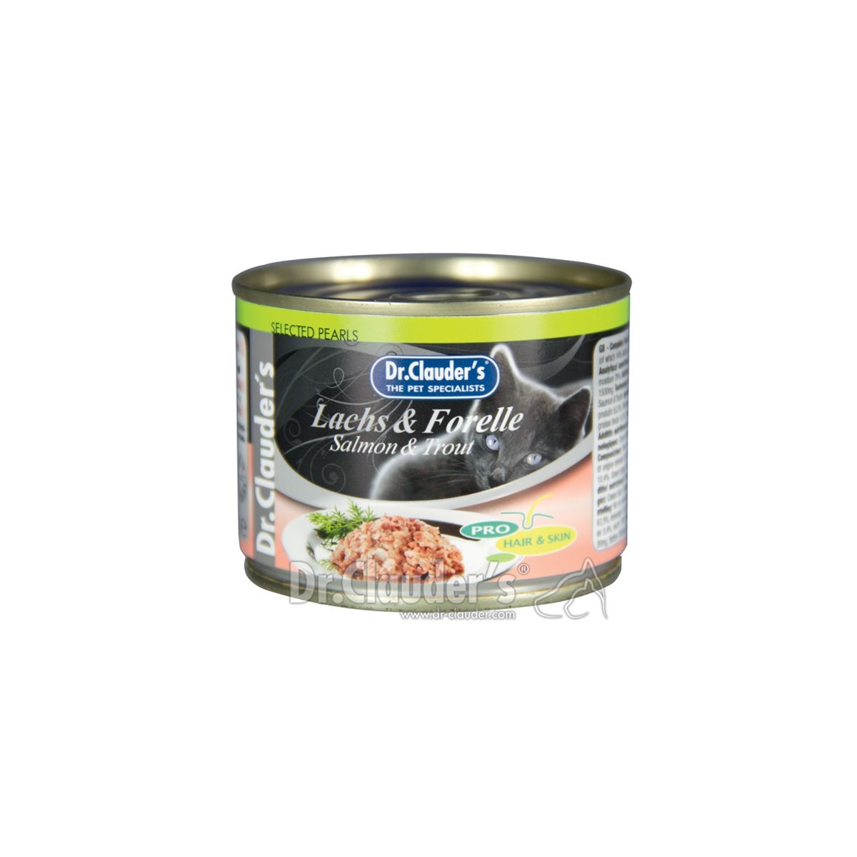 DR CLAUDER'S CAT ADULT SALMONE E TROTA SELECTED PEARLS