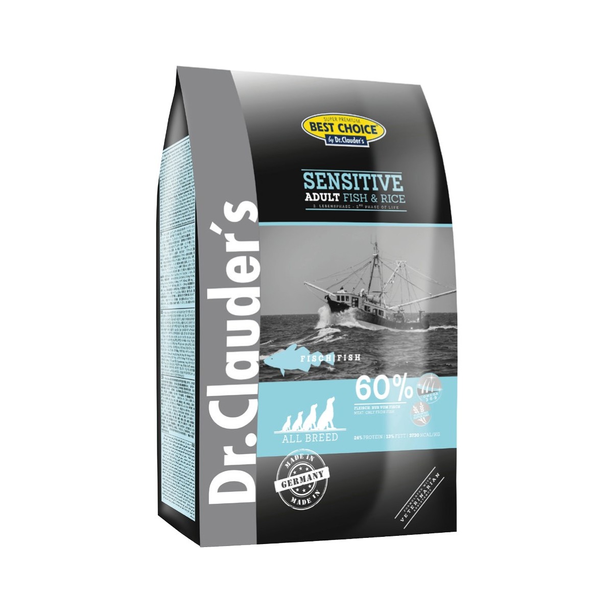 DR CLAUDER'S FISH&RICE 4KG SENSYTIVE ALL BREEDS