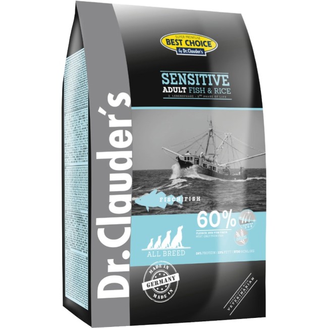 DR CLAUDER'S FISH&RICE 4KG SENSYTIVE ALL BREEDS