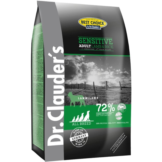 DR CLAUDER'S AGNELLO&RISO 4 kg SENSITIVE ALL BREEDS
