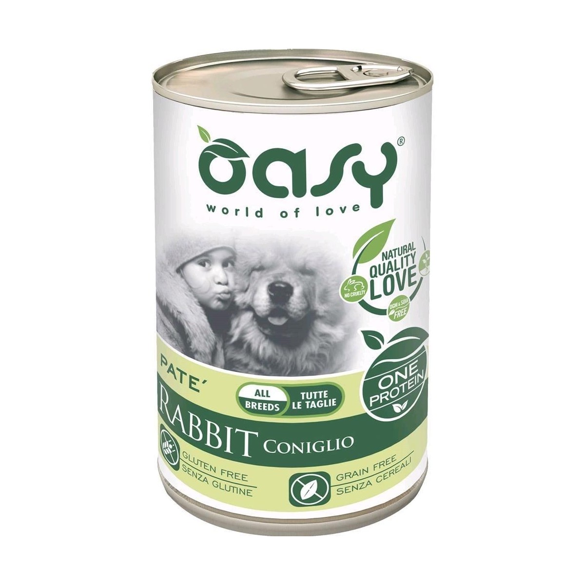 Oasy paté monoproteico coniglio